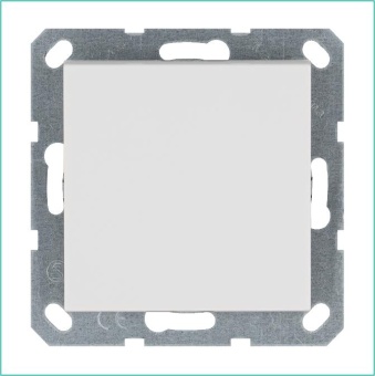 Выключатель 1-кл. 10А IP20 механизм бел. глянцевый Jasmart G3011W