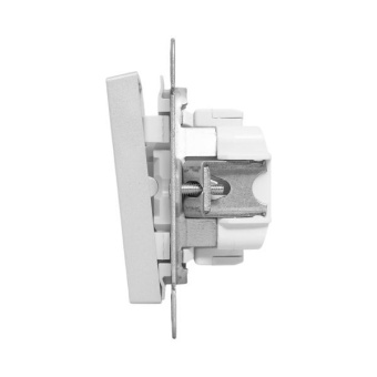 Выключатель 2-кл. СП Эпика механизм алюм. EKF UP1-SWA-20