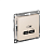 Розетка USB AtlasDesign тип C 65Вт QC PD высокоскор. ЗУ механизм беж. SE ATN000227