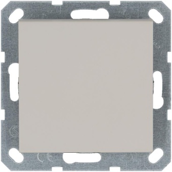 Переключатель проходной 1-кл. 10А IP20 механизм тауп Jasmart G3012T