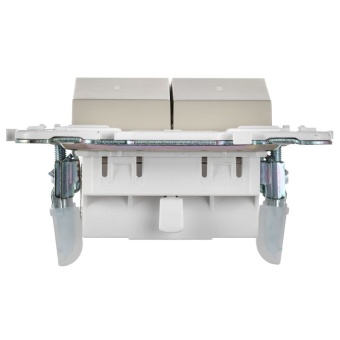 Выключатель 2-кл. SKANDY 10А SK-V09B с индикацией беж. IEK SK-V20-1-10-K10