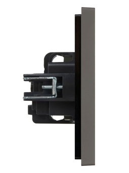 Розетка СП FORTE&PIANO FP316 16А с заземл. без защ. шторок винт. крепл. сер. IEK FP-R11-16-K03