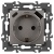 Розетка Elegance 14-4108-16 16A 250В 2P+E защ. шторки с USB type-A+C 3А 5В титан Эра Б0067695