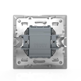 Выключатель 2-кл. СП AVA 10А IP20 с индикатором в сборе бел. TOKOV LIGHT TKL-AV-V2IF-C01