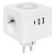 Разветвитель 3-м куб 2 гнезда 2хUSB 2.4А + тип C + ночник EKF UBA-CUB-T2-TC Разветвитель 3-м куб 2 гнезда 2хUSB 2.4А + тип C + ночник EKF UBA-CUB-T2-TC