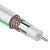 Кабель коаксиальный SAT 703B 75Ом CCS/Al/Al 75% бел. (уп.50м) PROCONNECT 01-2431-2-50