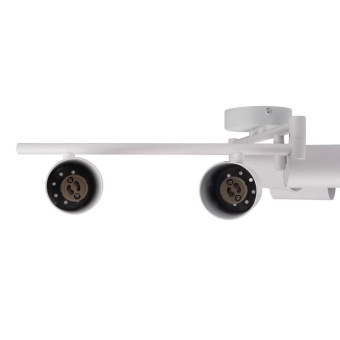 Светильник PCL-0606 6xGU10 IP20 230В WH настен./потолочн. декор. под лампу JazzWay 5066786