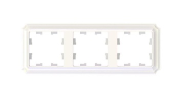 Рамка 3-м AtlasDesign Antique универс. жемчуж. SE ATN100403