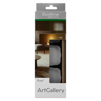 Рамка 3-м ArtGallery Pure органич. стекло шампань SE GAL320503
