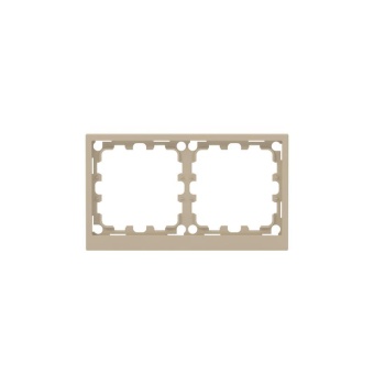 Рамка 2-м KANT ванильн. марципан DKC 7015904