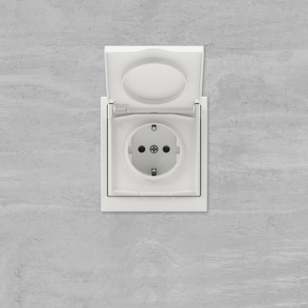 Рамка 1-м KANT IP44 бел. песок DKC 7010942