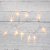 Гирлянда светодиодная "Сосульки" 1.5м 10LED тепл. бел. 0.1Вт IP20 провод ПВХ прозр. элементы питания 2хAA (не в компл.) Neon-Night 303-093
