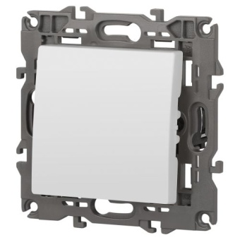 Переключатель перекрестный Elegance 14-1108-01М IP20 250В 10АХ матов. бел. Эра Б0065805