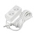 Удлинитель 2х7м без заземл. 10А IP20 2.2кВт ПВС 2х1 бел. DOMTOK 2348
