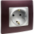 Розетка 1-м СП Etika 16А IP31 250В 2P+E с заземл. защ. шторки немецк. стандарт винт. клеммы механизм алюм. Leg 672422 Розетка 1-м СП Etika 16А IP31 250В 2P+E с заземл. защ. шторки немецк. стандарт винт. клеммы механизм алюм. Leg 672422