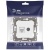Розетка компьютерная + телевизионная 2-м Elegance 14-3110-01 RJ45 + TV IP20 механизм бел. Эра Б0034314