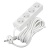Удлинитель 4х7м без заземл. 10А IP20 2.2кВт ПВС 2х1 бел. DOMTOK 2358