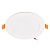 Светильник светодиодный PLED DL7 WH Downlight 10Вт 4000К 120х26мм IP54 ДВО встраив. Pro JazzWay 5042520