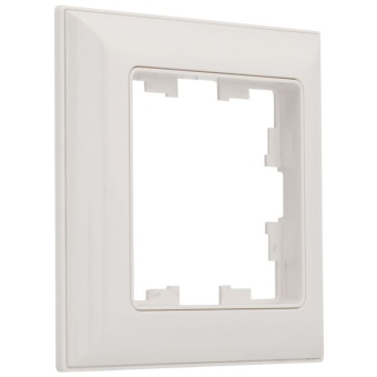 Рамка 1-м BRITE РУ-1-Бр бел./бел. IEK BR-M12-12-K01