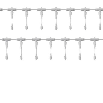 Разветвитель-шина для уличных гирлянд Professional (1 вход 20 выходов) бел. ПВХ Neon-Night 315-407